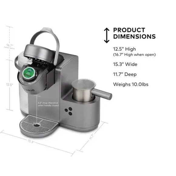 Keurig K-Cafe Single Serve Coffee Latte & Cappuchino Maker -- NEW IN BOX - Picture 11 of 13